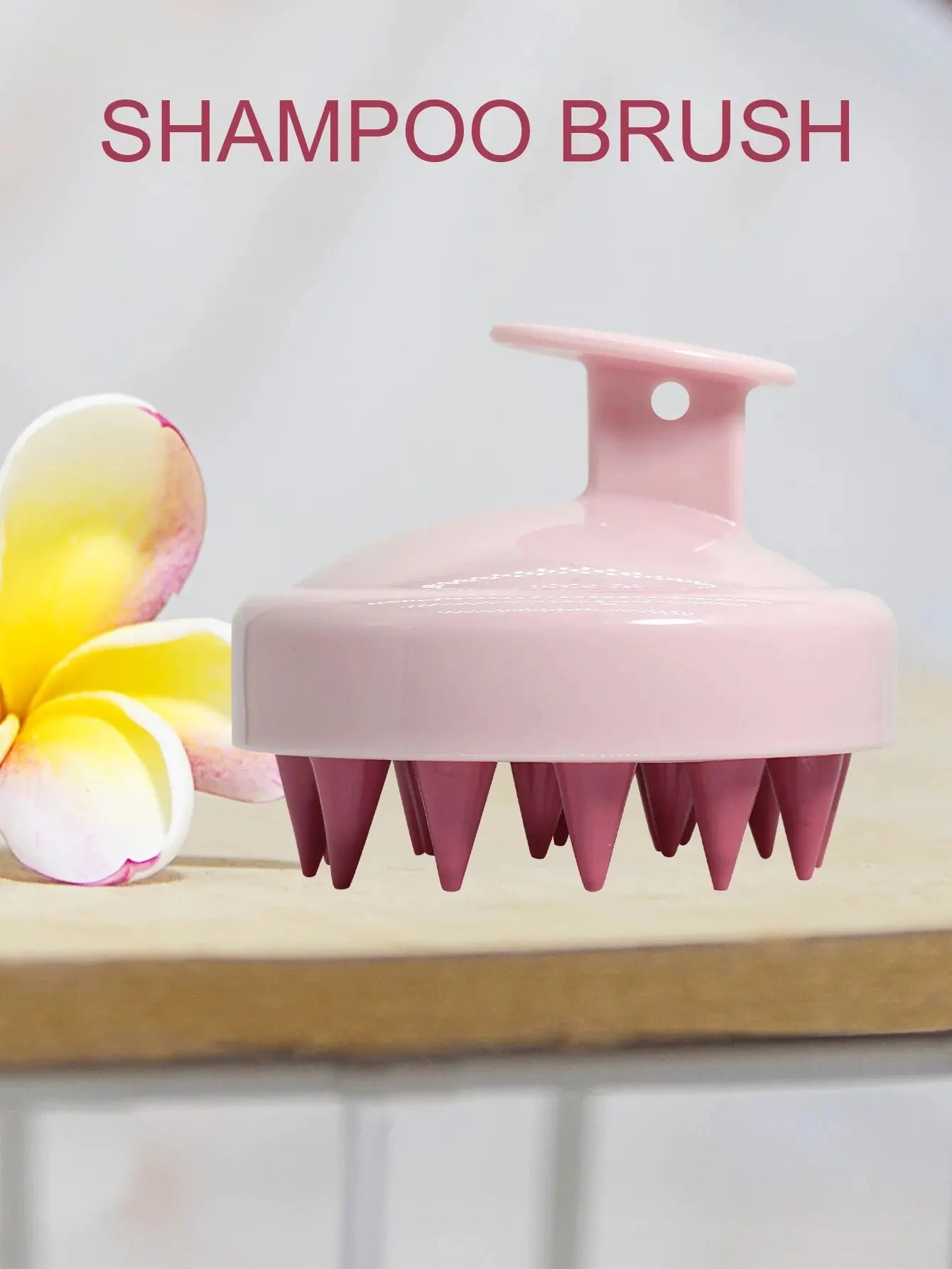 Silicone Shampoo Scalp Hair Massager Head