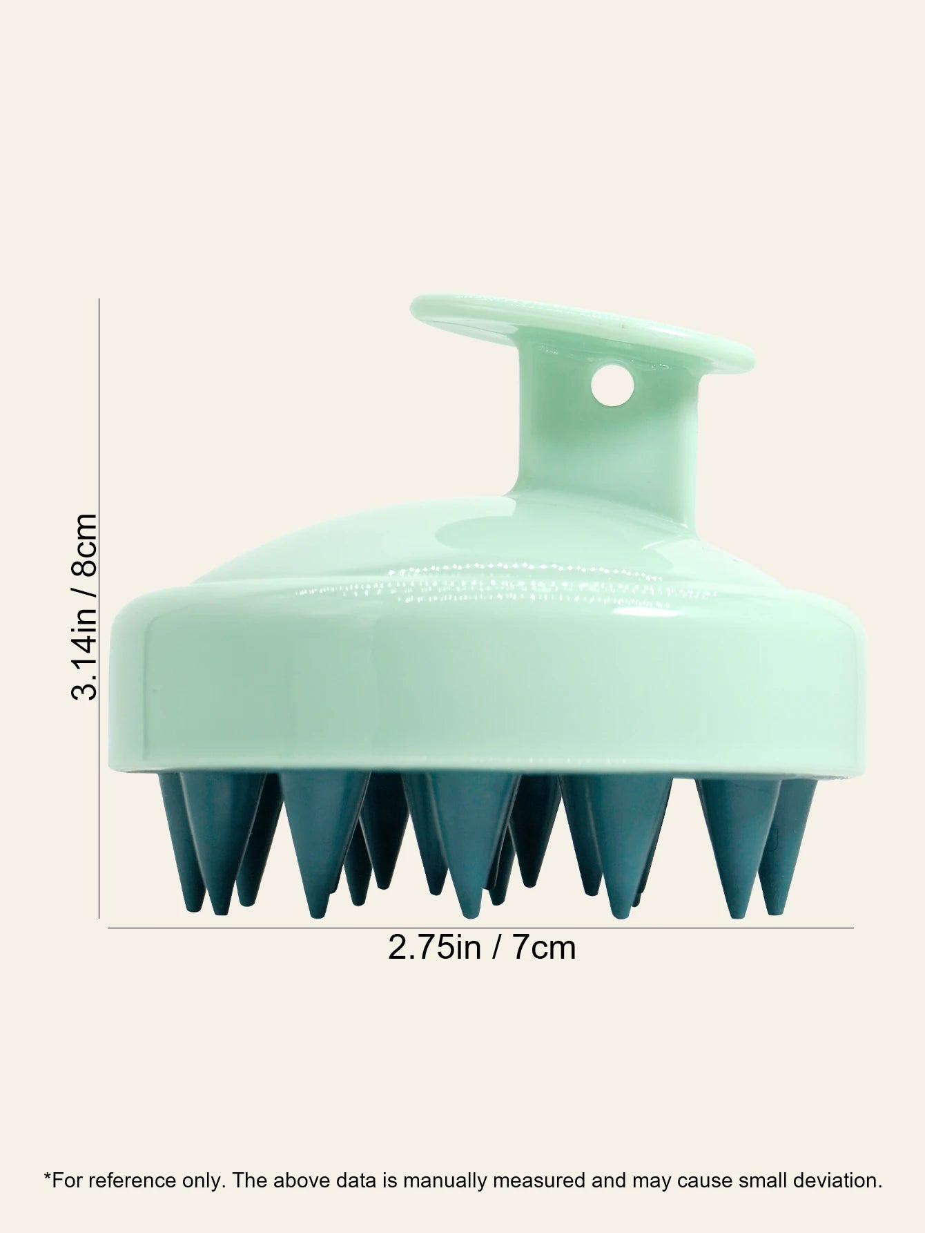 Silicone Shampoo Scalp Hair Massager Head